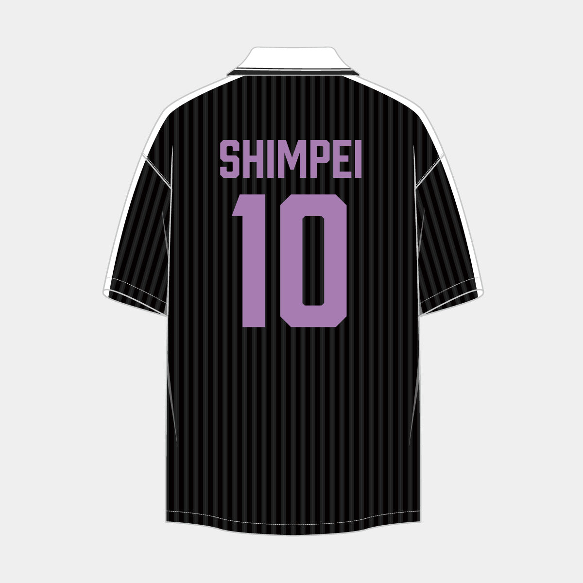 背番号ネームサッカーシャツ